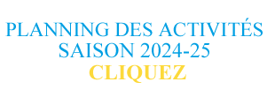 Planning des activités Sport Pour Tous Quimper